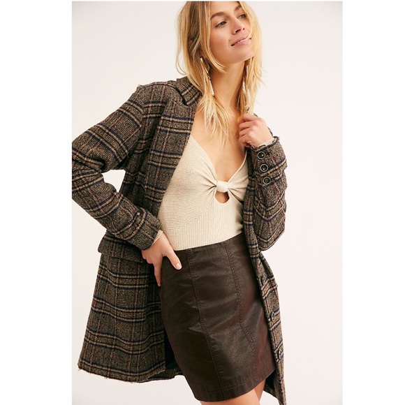 Free People Vegan Suede Mini Skirt - Picture 4 of 4
